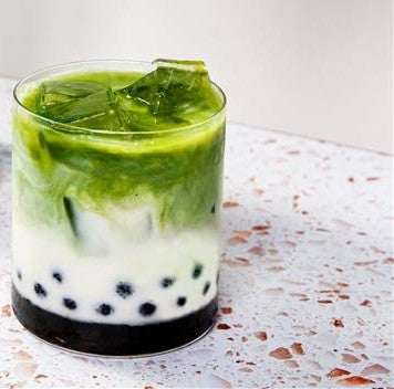 Iced Coconut Bubble Matcha
