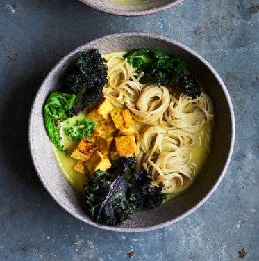 Coconut, Turmeric & Kale Miso Ramen