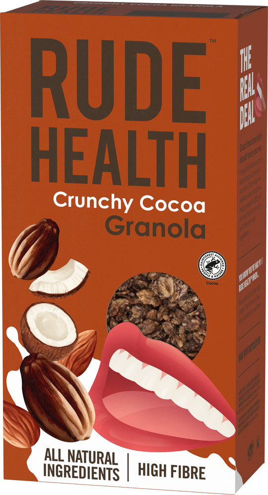 Rude Health Crunchy Cocoa Granola organic 400gr