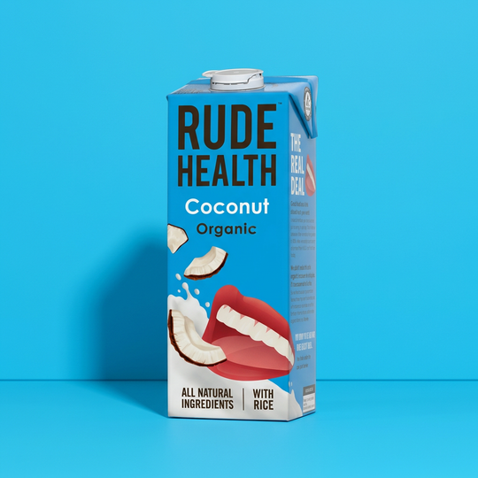 Rude Health coconut with rice drink 1L organic UHT
